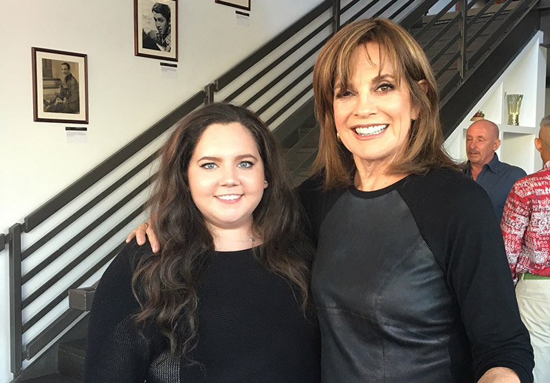 Danni Tamburro meets Linda Gray from Dallas